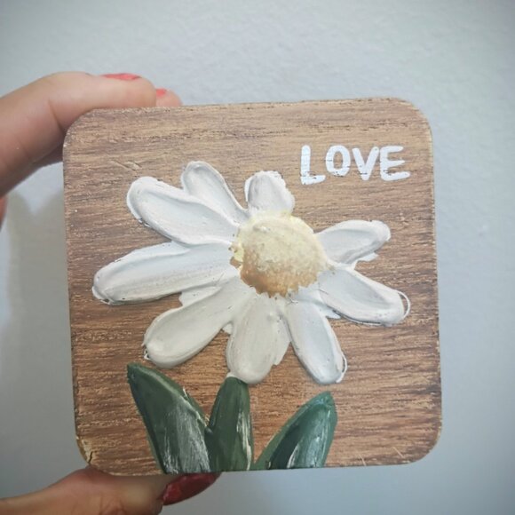 Home Decor Pray + Love Wooden Blocks - Picture 4 of 6